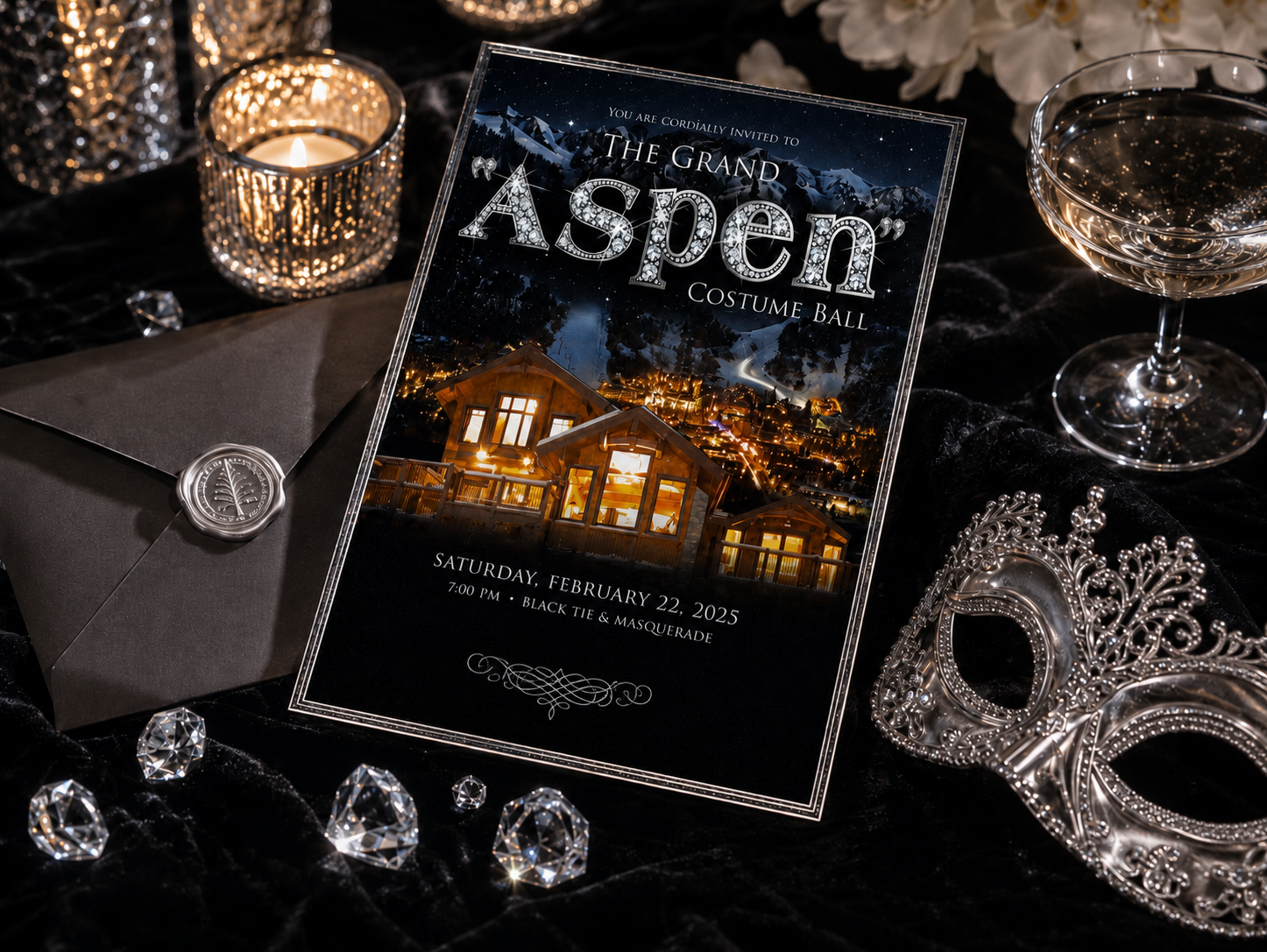 Grand Aspen Ball — Invite